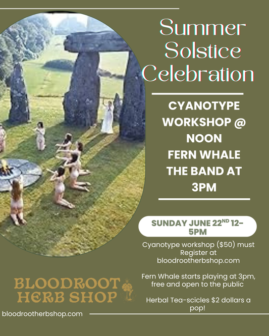 Summer Solstice Celebration June 22nd 11-5pm