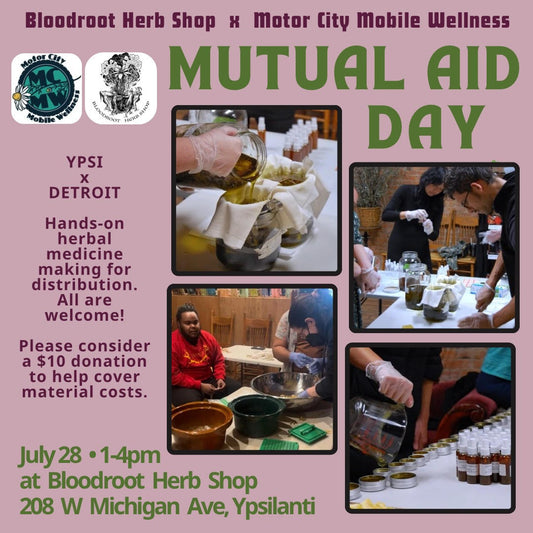 Mutual Aid Day with Motor City Mobile Wellness | July 28
