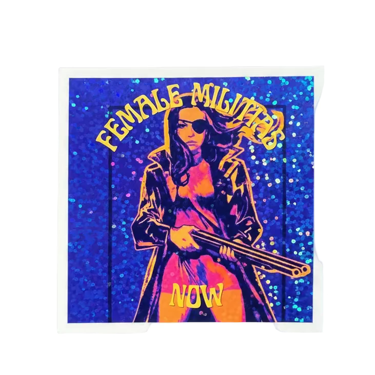 Female militias now sticker