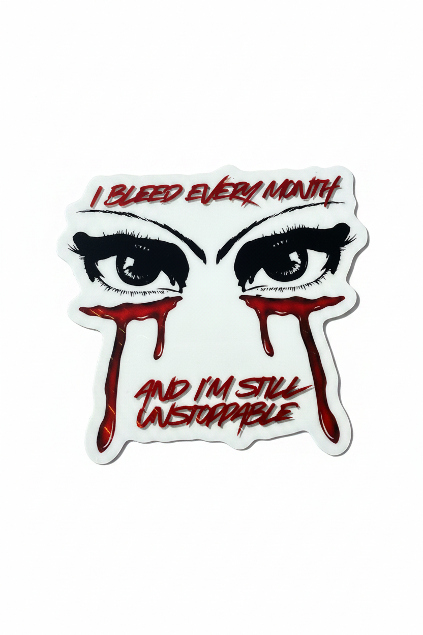 Feminist sticker