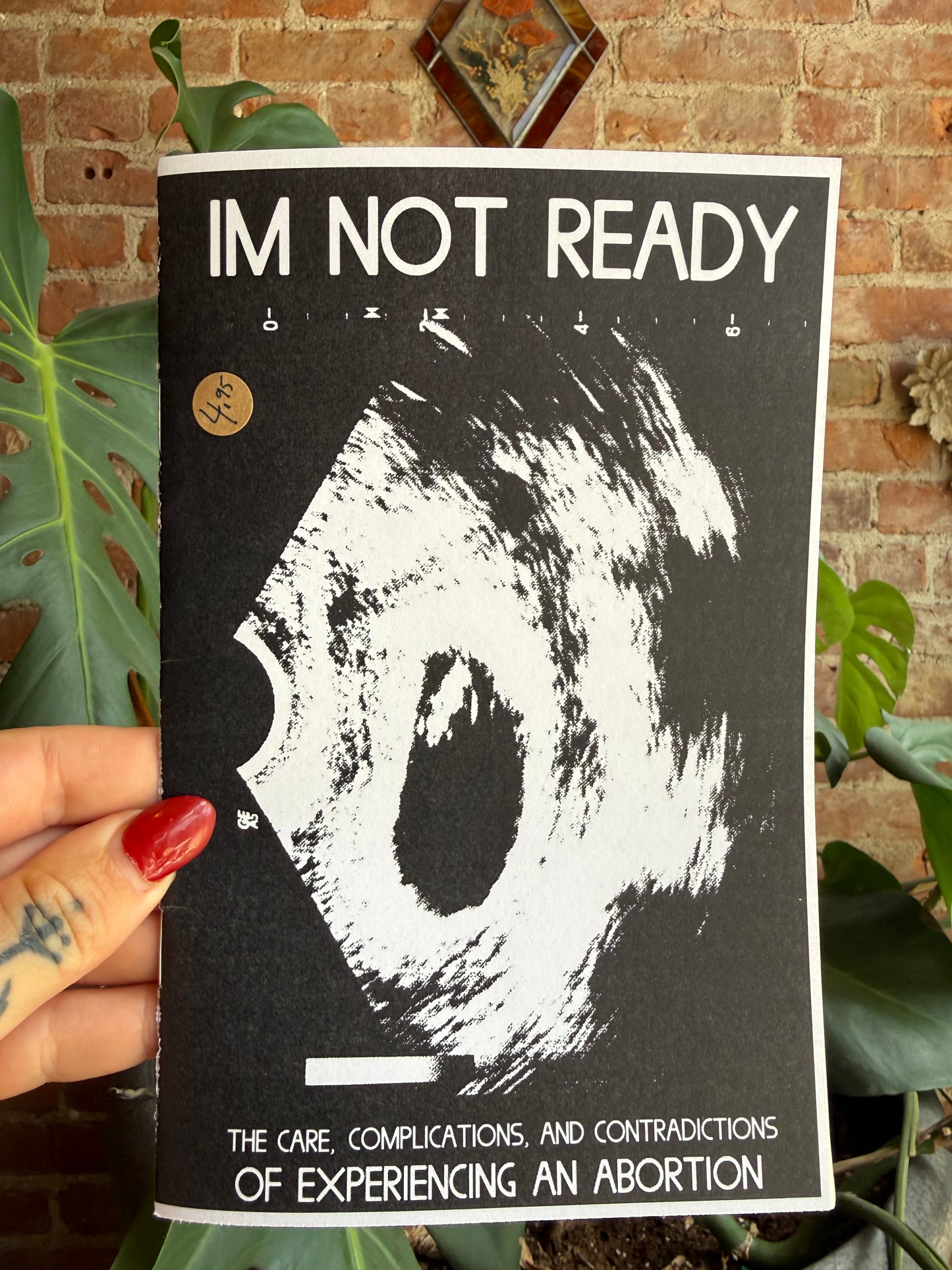 I’m not ready-zine on experiencing an abortion