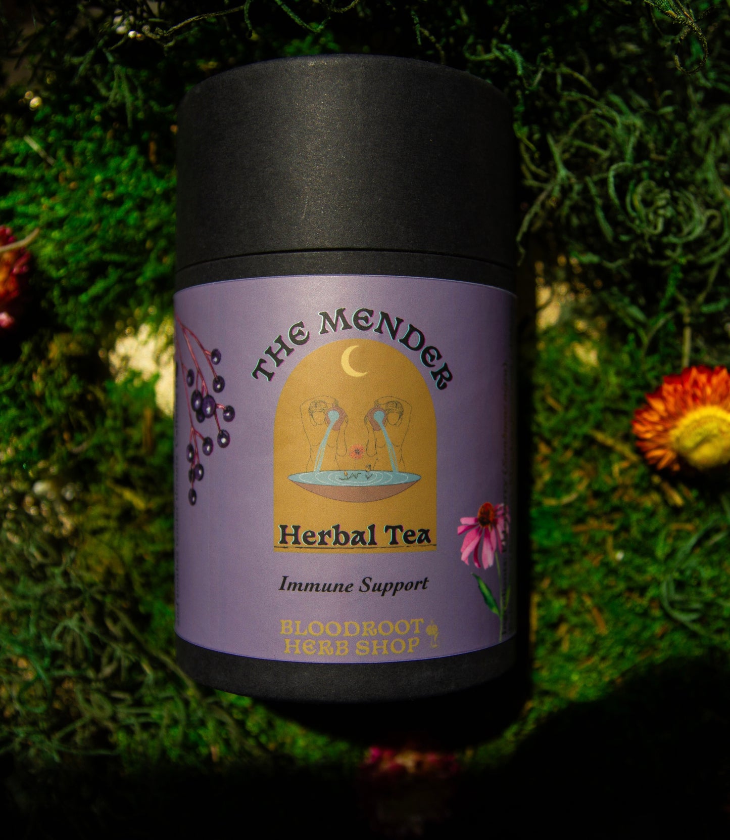 The Mender | Immune Support Herbal Tea for Cold Season, Scratchy Throats & Daily Wellness