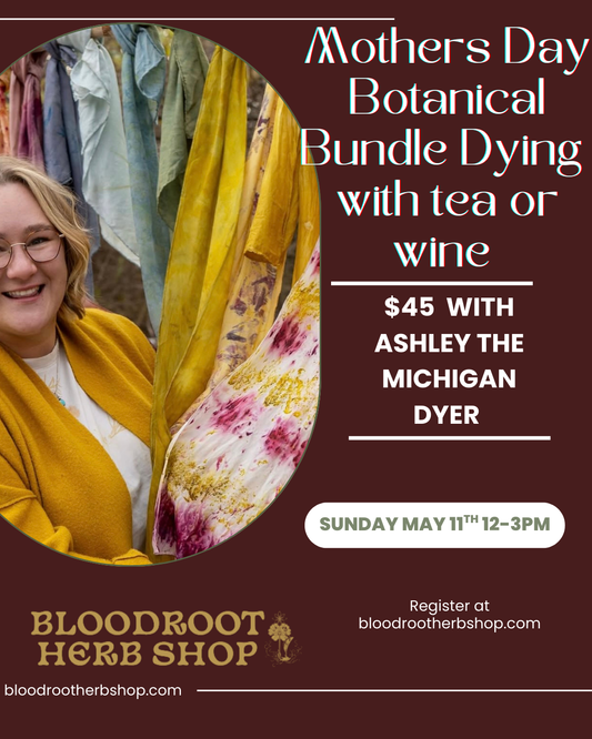 Botanical Bundle Dye Mothers Day Class