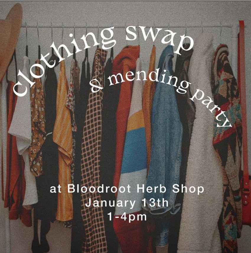 1/13/24 Clothing Swap & Mending Party
