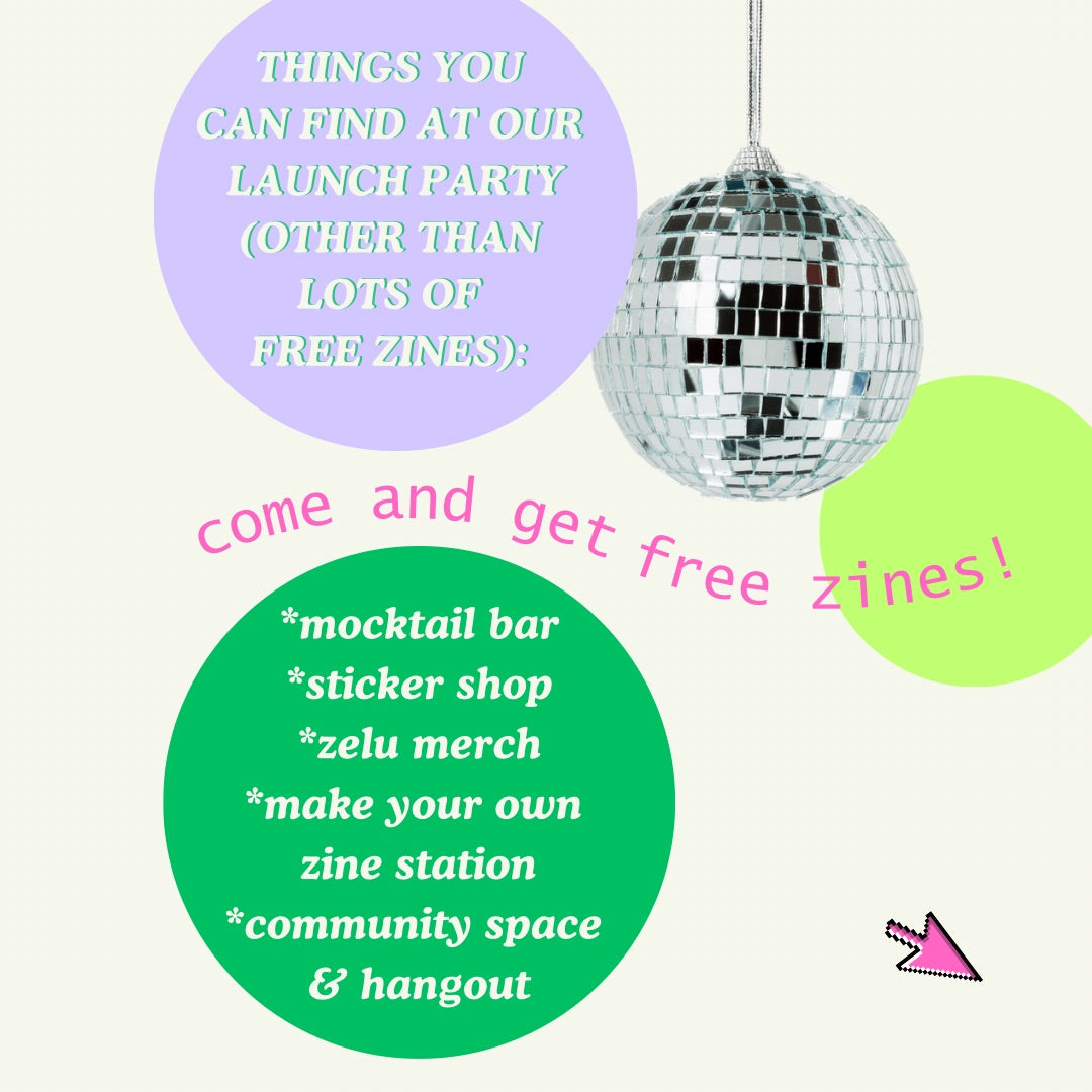Zelu Distro Zine Launch Party | August 10th