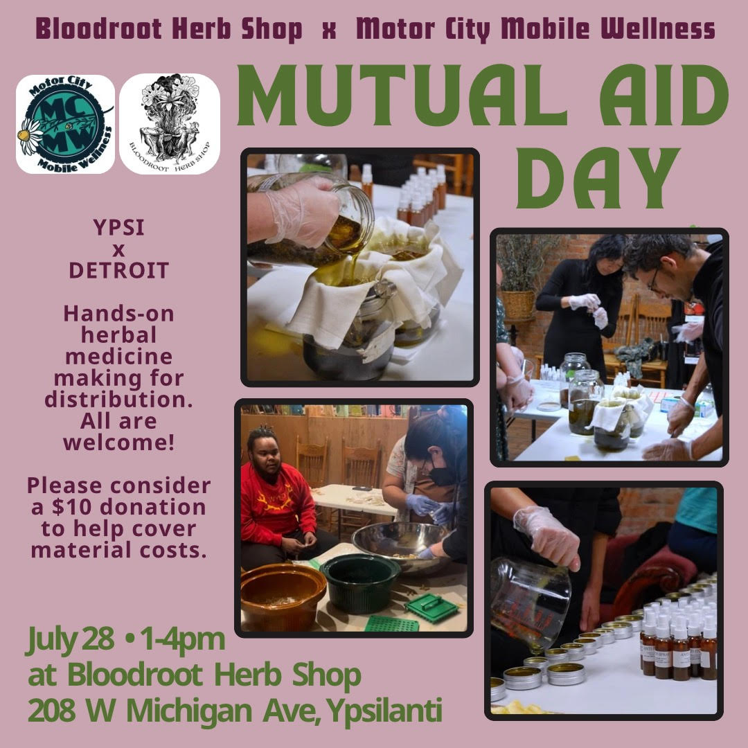 Mutual Aid Day with Motor City Mobile Wellness | July 28