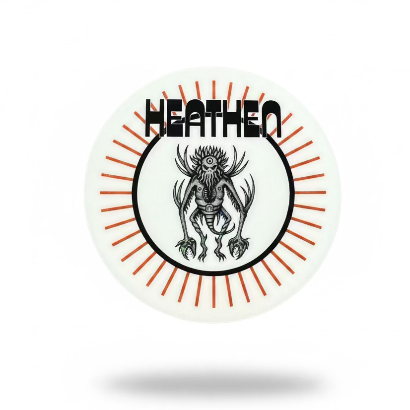 Heathen vinyl sticker