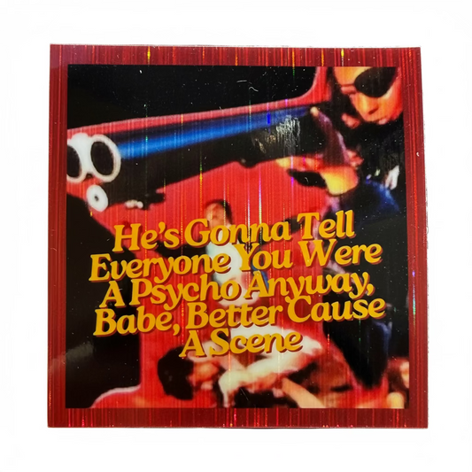 Feminist sticker