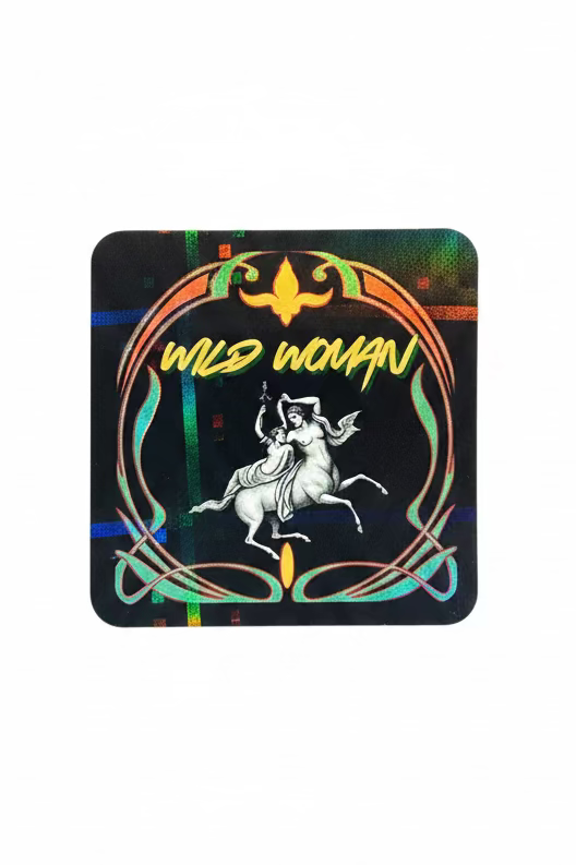Wild woman sticker