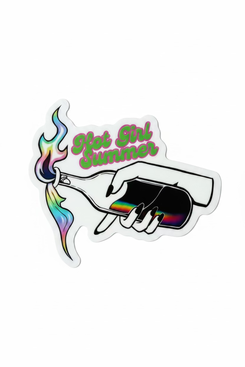Hot girl summer Molotov cocktail