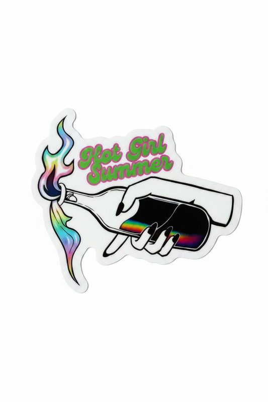 Hot girl summer Molotov cocktail