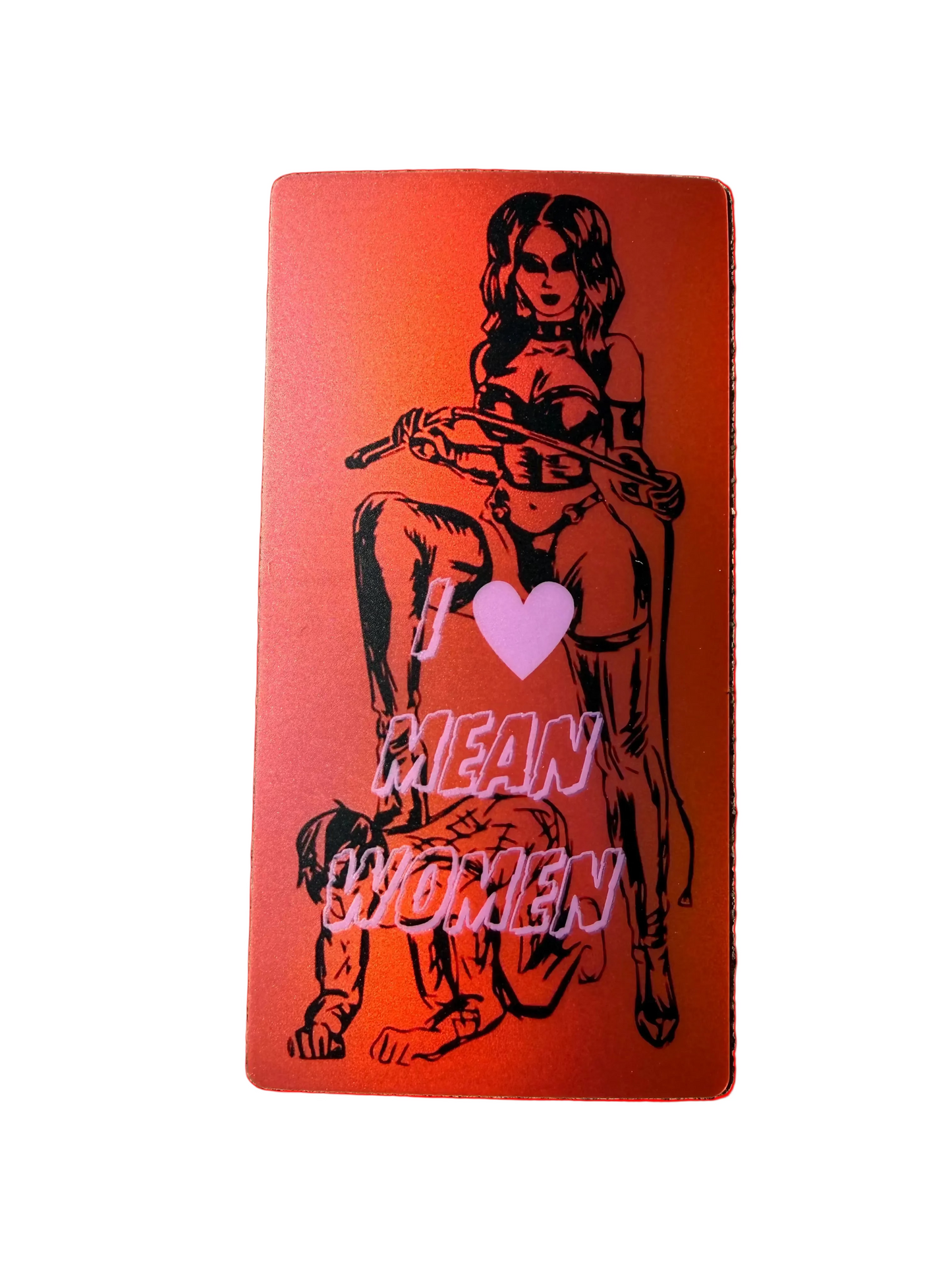 I love mean women kink sticker