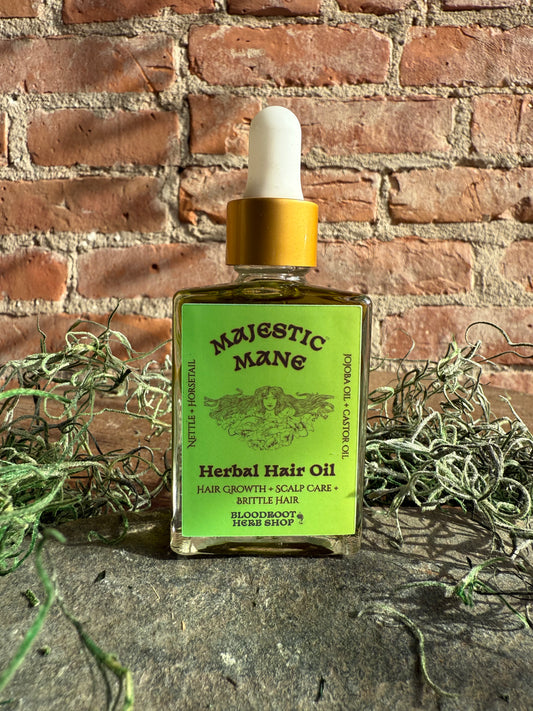 Majestic Mane | Whole Plant Infused Hair Oil