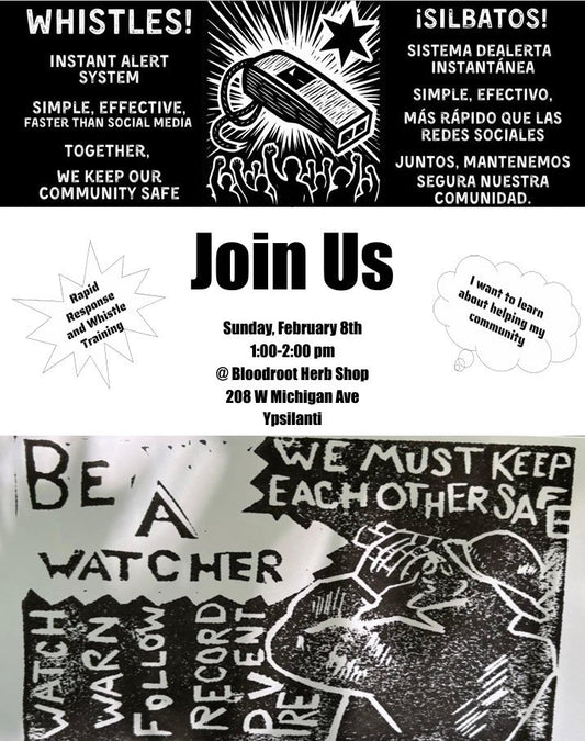 Free Rapid Response Training | Whistle Kits Included