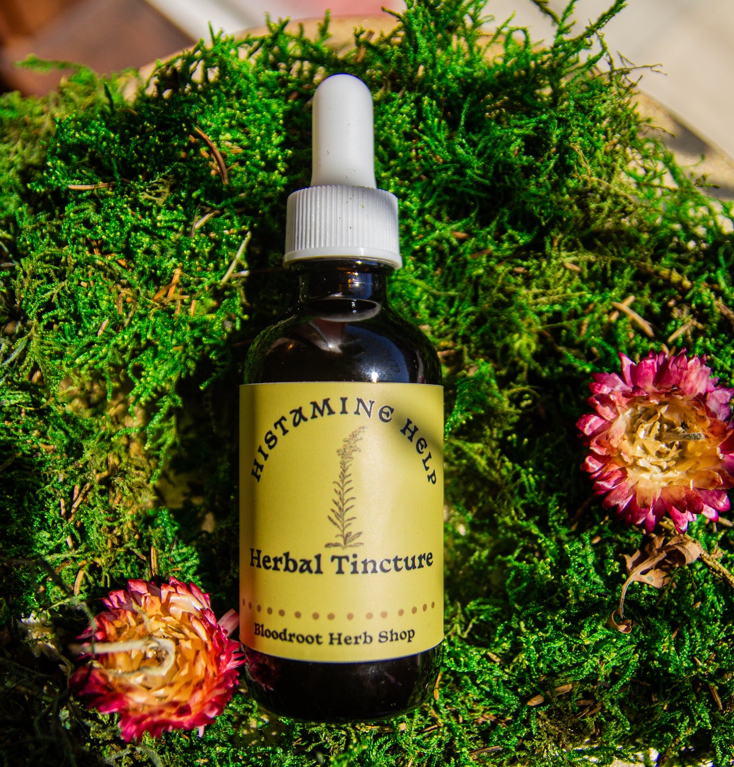 Histamine Help |  Herbal Tincture for Seasonal Allergies, Histamine Intolerance & Mast Cell Support