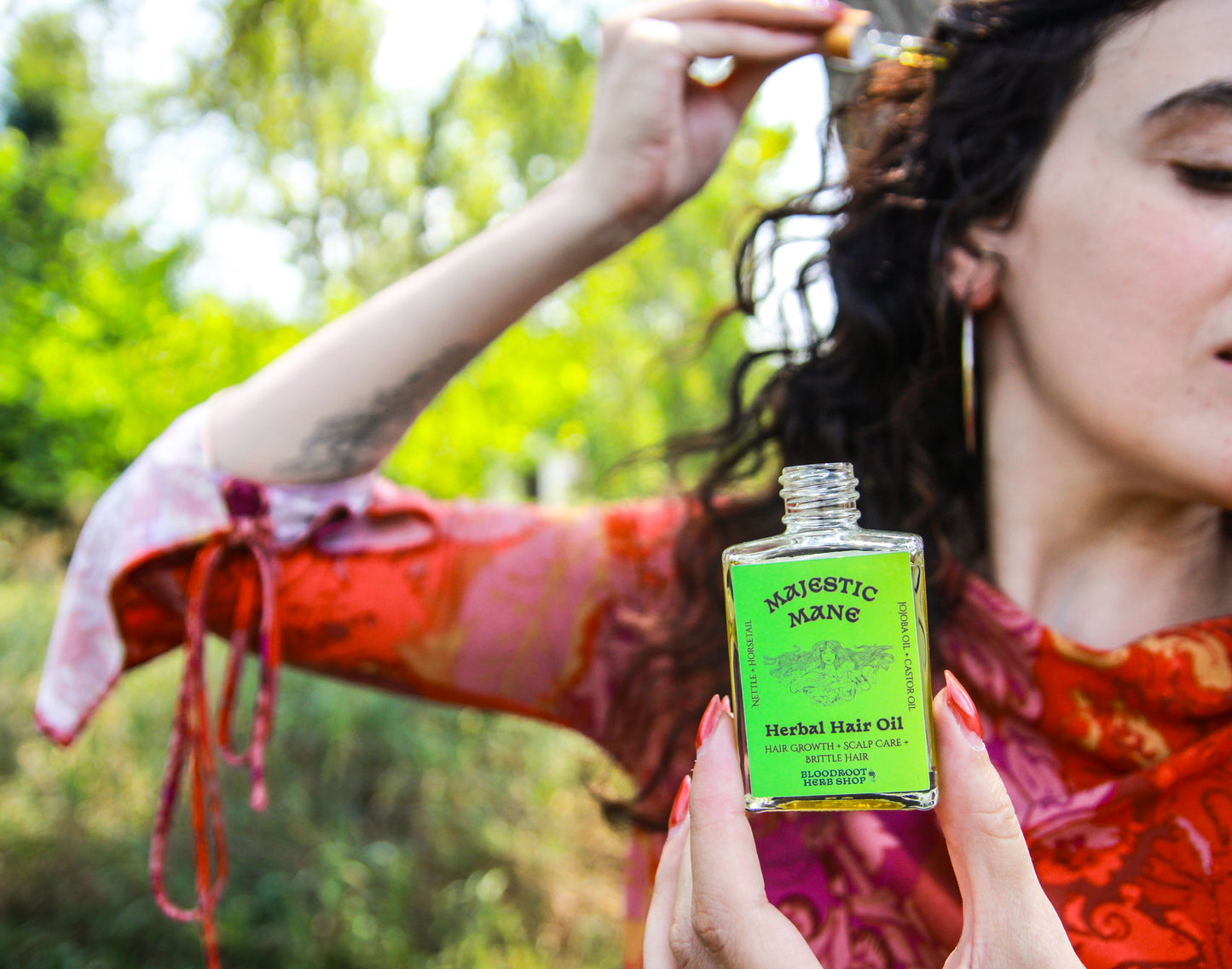 Majestic Mane | Whole Plant Infused Hair Oil