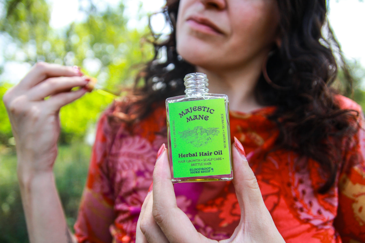 Majestic Mane | Whole Plant Infused Hair Oil
