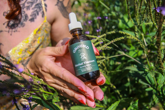Ground | Herbal Tincture for Anxiety, Adrenal Support & Nervous System Reset