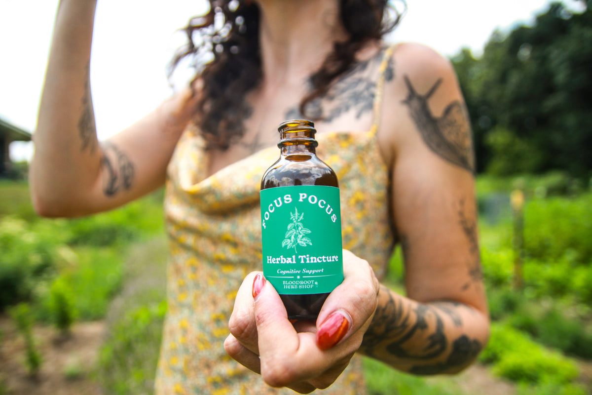 Focus Pocus  | Herbal Tincture for Mental Clarity & Cognitive Support