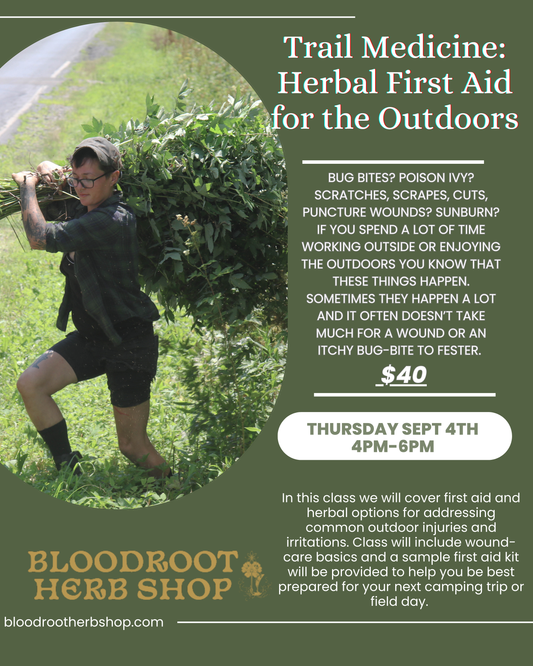 Trail Medicine: Herbal First Aid for the Outdoors